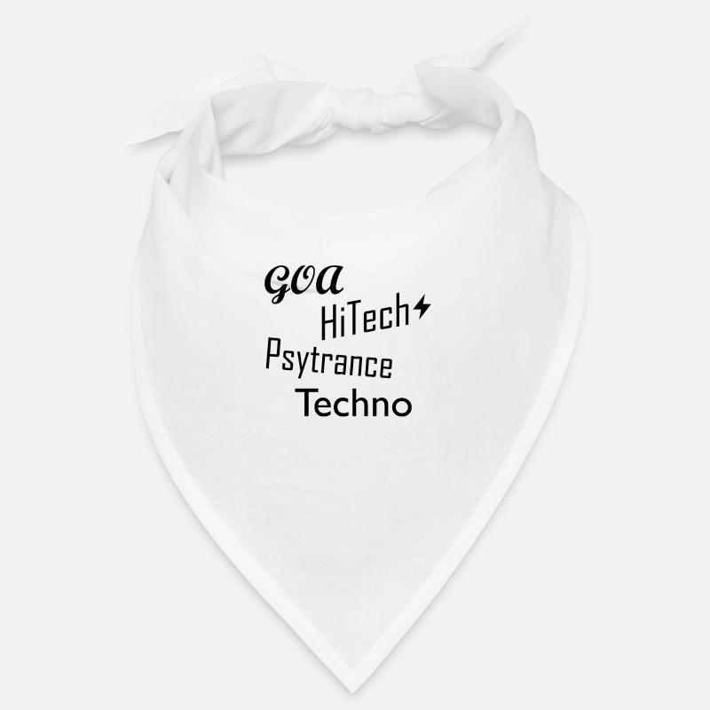 Goa HiTech Psytrance Techno Bandana