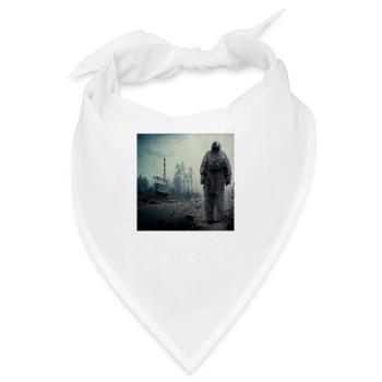 Tschernobyl-malerei - Bandana - Weiß - Vorne