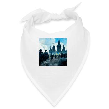 Sieg Der Ukraine - Bandana - Weiß - Vorne