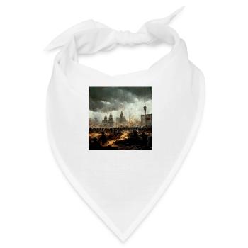 Der Krieg Ist Vorbei - Bandana - Weiß - Vorne