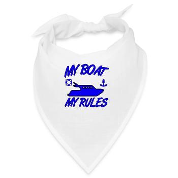 Boot - Bandana - Weiß - Vorne