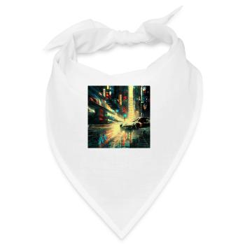Cyber City - Bandana - Weiß - Vorne
