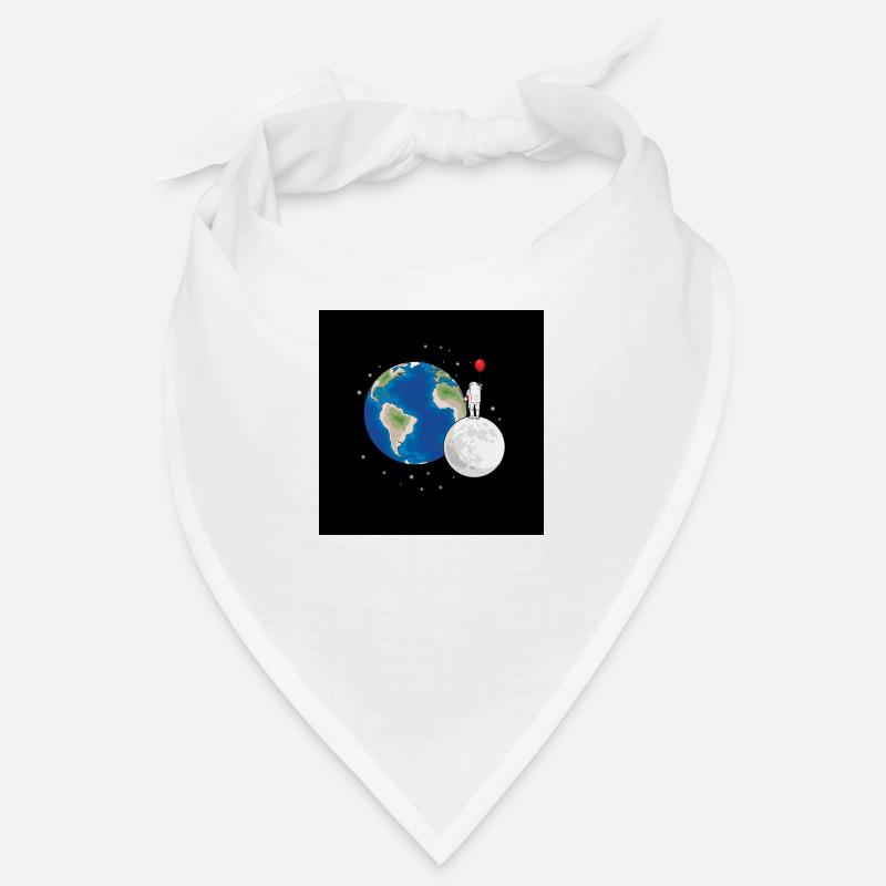 Astronaut on the Moon Bandana