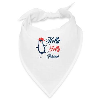 Merry christmas - Bandana - Weiß - Vorne