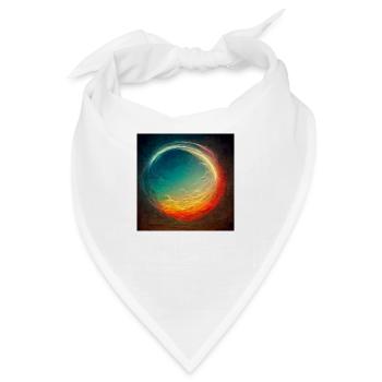Spirituelles Erwachen - Bandana - Weiß - Vorne