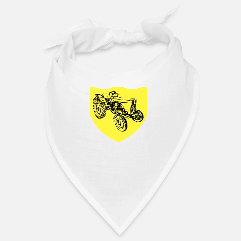 Traktor - Bandana - Weiß