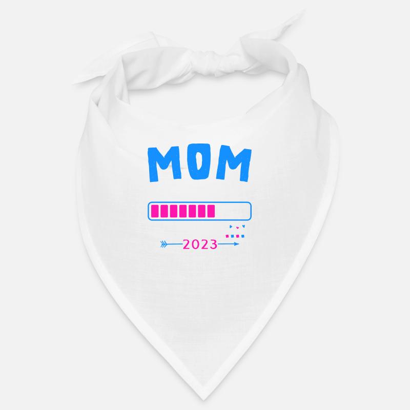 Mama loading 2023, werdende Mutter 2023 Bandana