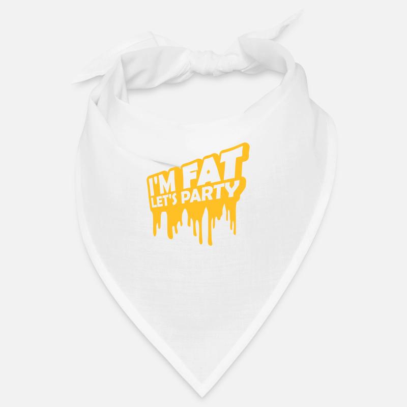 at the fat lets party Bandana