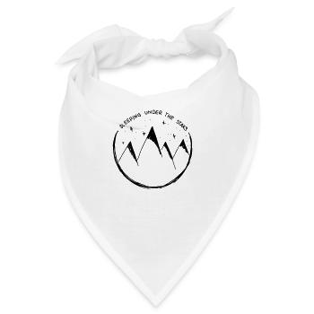 SLEEPING UNDER THE STARS - Bandana - Weiß - Vorne