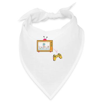 Save the Planet - Bandana - Weiß - Vorne