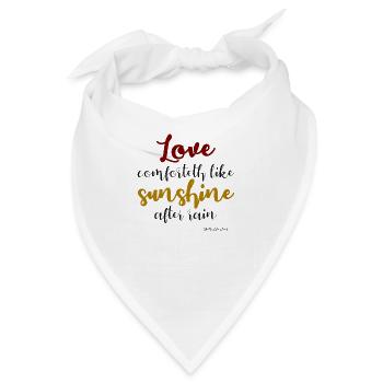 Shakespeares Satz - Bandana - Weiß - Vorne