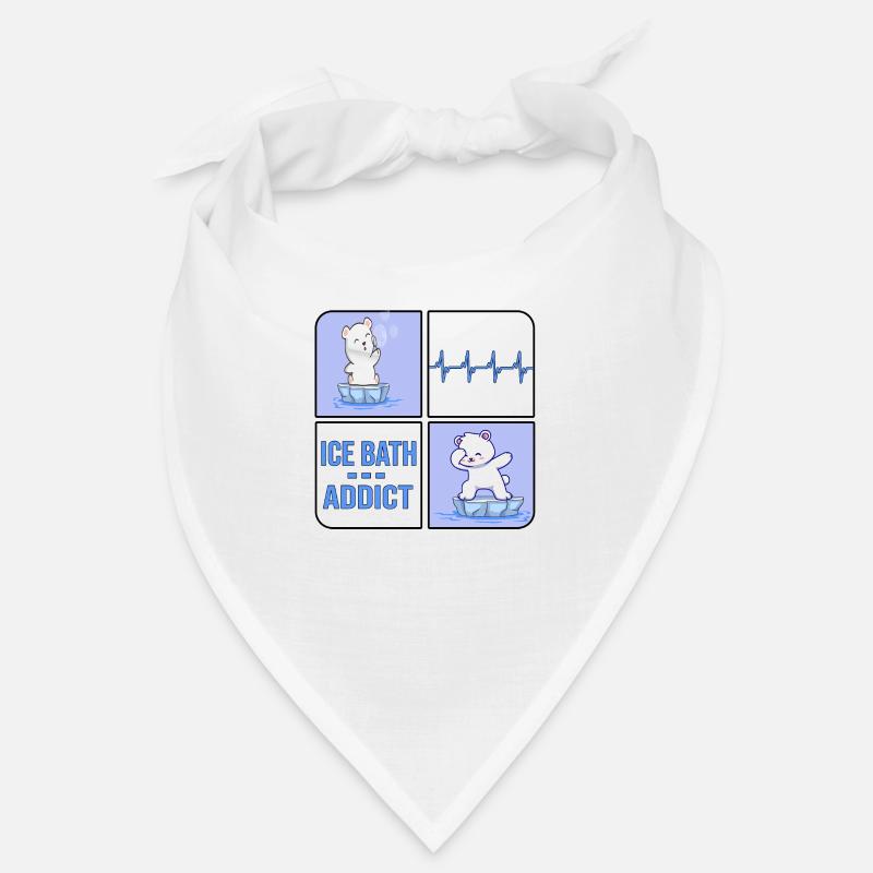 eisbader winterbader eisbär icebath addict Bandana
