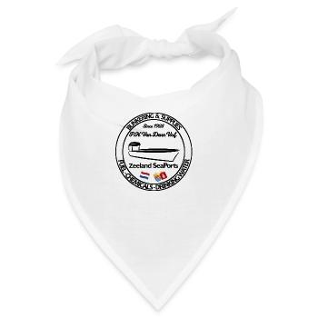 Bunker- und Zulieferunternehmen Zeeland Sea Ports - Bandana - Weiß - Vorne