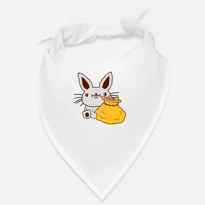 Osterhase großer Eier Sack Bandana