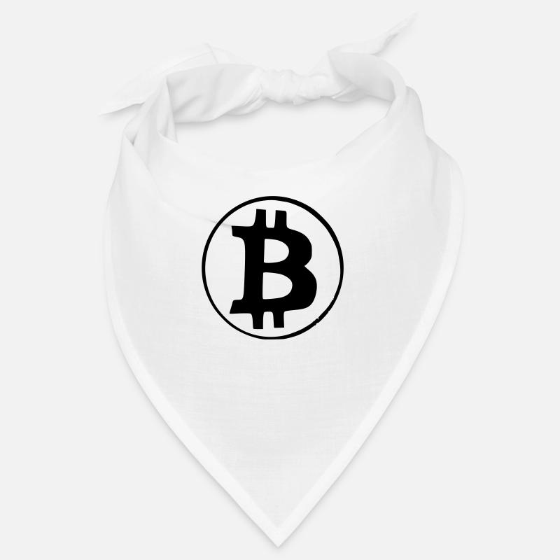 Bitcoin Krypto Währung virtuellen Lebens Vector 4 Bandana