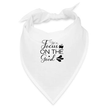 Focus on the Good - Bandana - Weiß - Vorne