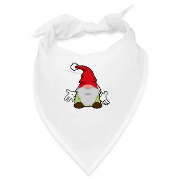 erster Weihnachtswichtel - Bandana - Weiß - Vorne