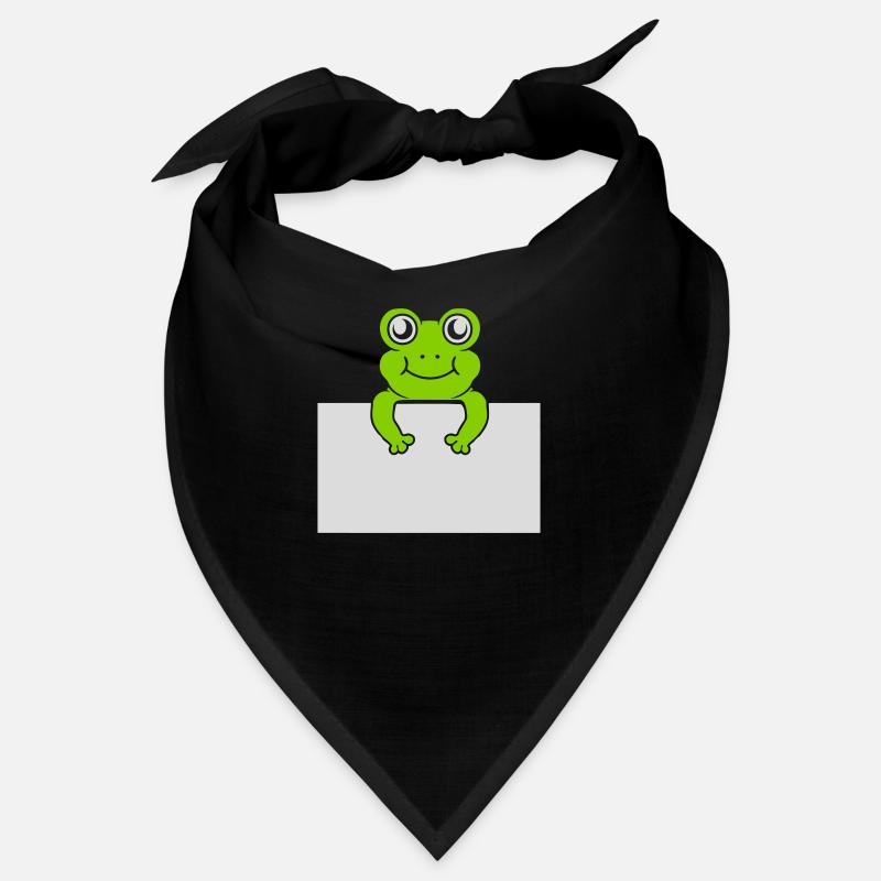 Texte présent Comic Frog Bandana