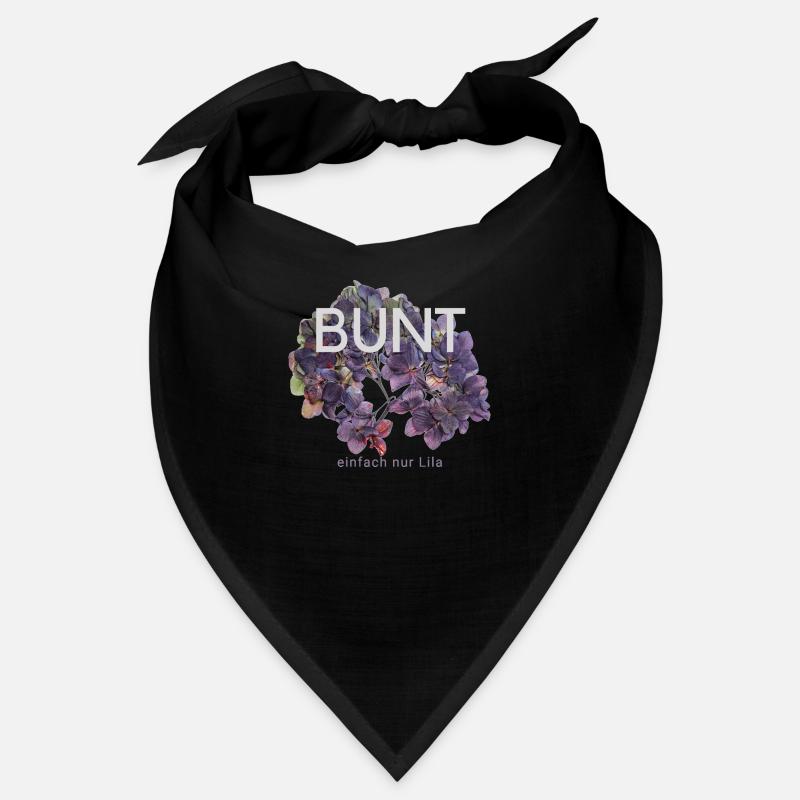 Bunt einfach nur Lila Bandana