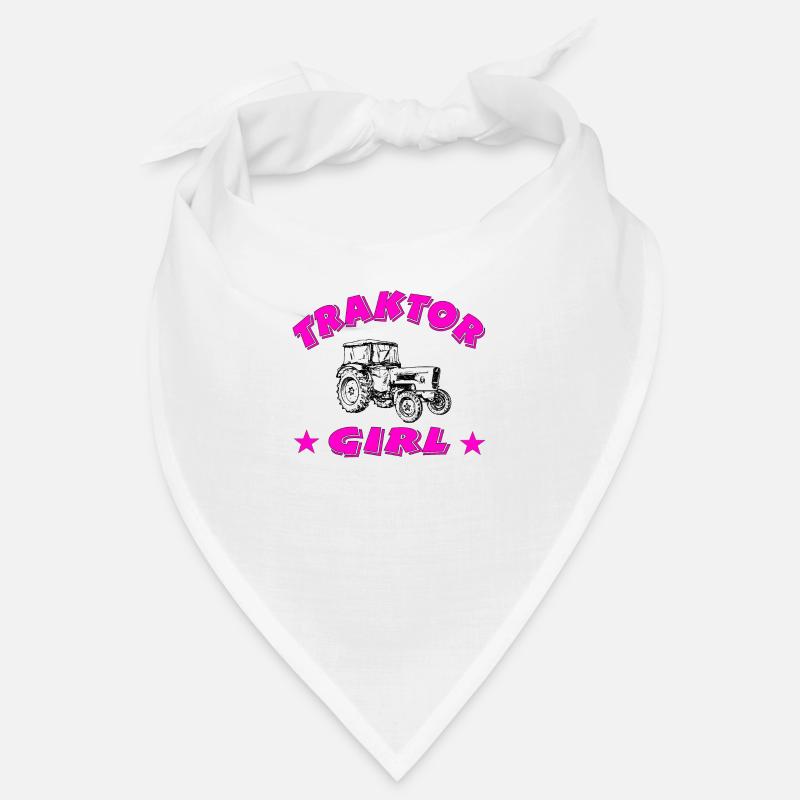 Traktor - Bandana - Weiß