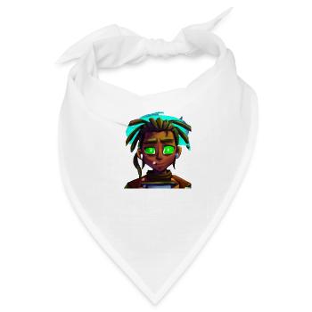 Gamer - Bandana - Weiß - Vorne