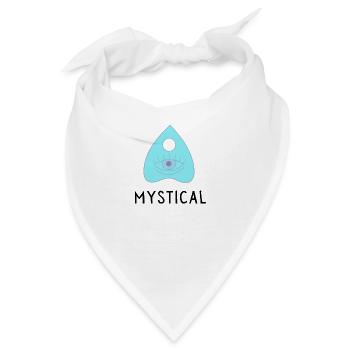 Mystisches Universum - Bandana - Weiß - Vorne