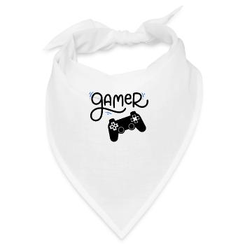 Videospiel-Fan - Bandana - Weiß - Vorne