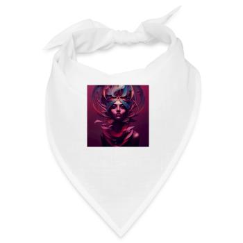 ALIEN FASHION MODEL - Bandana - Weiß - Vorne