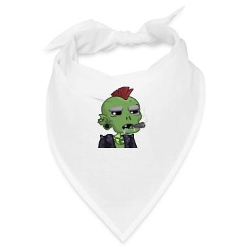 Zombie420 - Bandana - Weiß - Vorne
