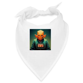 Lucky Gamer - Bandana - Weiß - Vorne