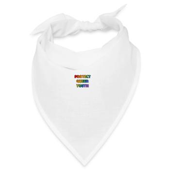 Queere Jugend schützen - Bandana - Weiß - Vorne