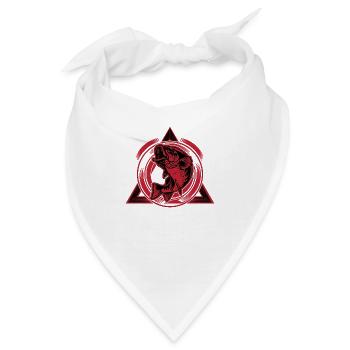 Angeln Angeln Sport Fisch Angeln Shirt - Bandana - Weiß - Vorne
