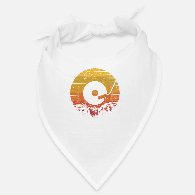 Conception de composition de paysage vinylique Bandana