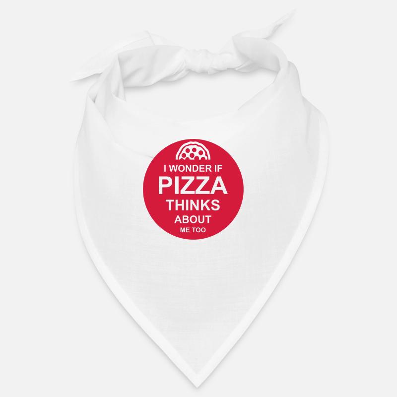 pizza thinks about me Bandana
