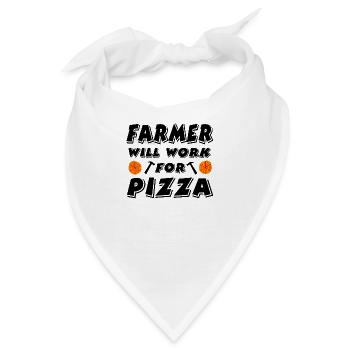 Bauer - Bandana - Weiß - Vorne