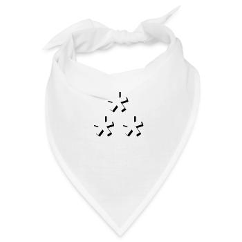 Stars Domains - Bandana - Weiß - Vorne