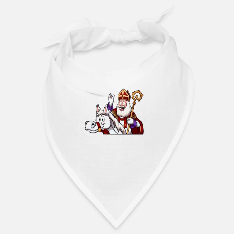 Saint Nicolas à cheval Bandana