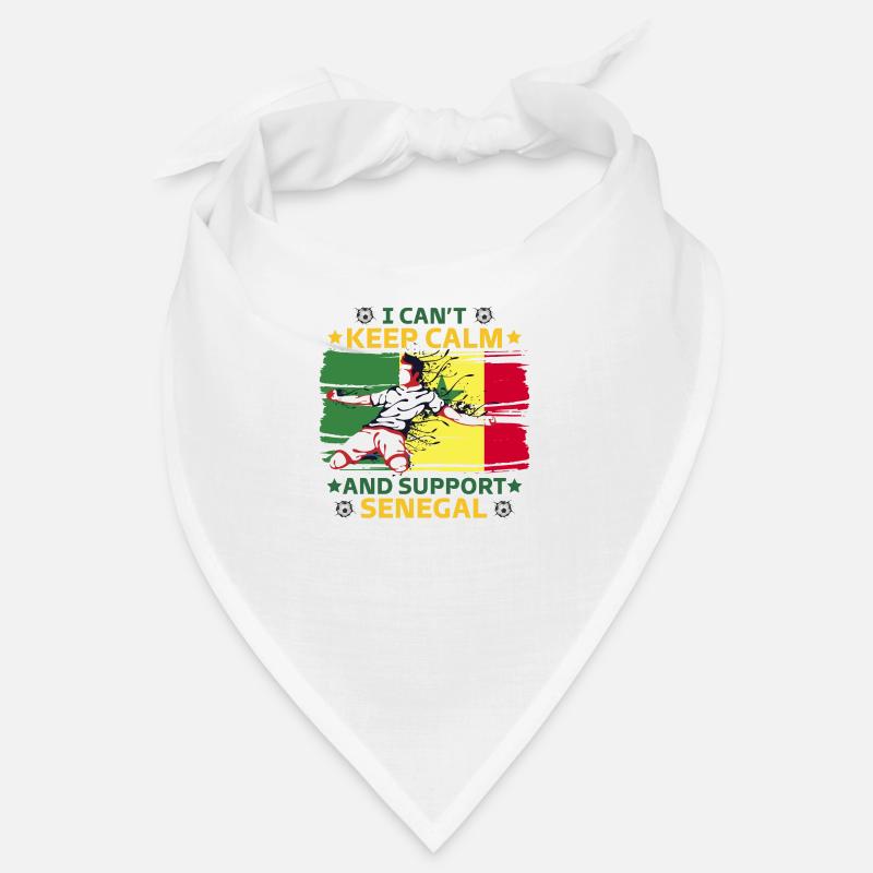 keep calm and support Senegal Bandana
