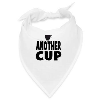 Another Cup - Bandana - Weiß - Vorne