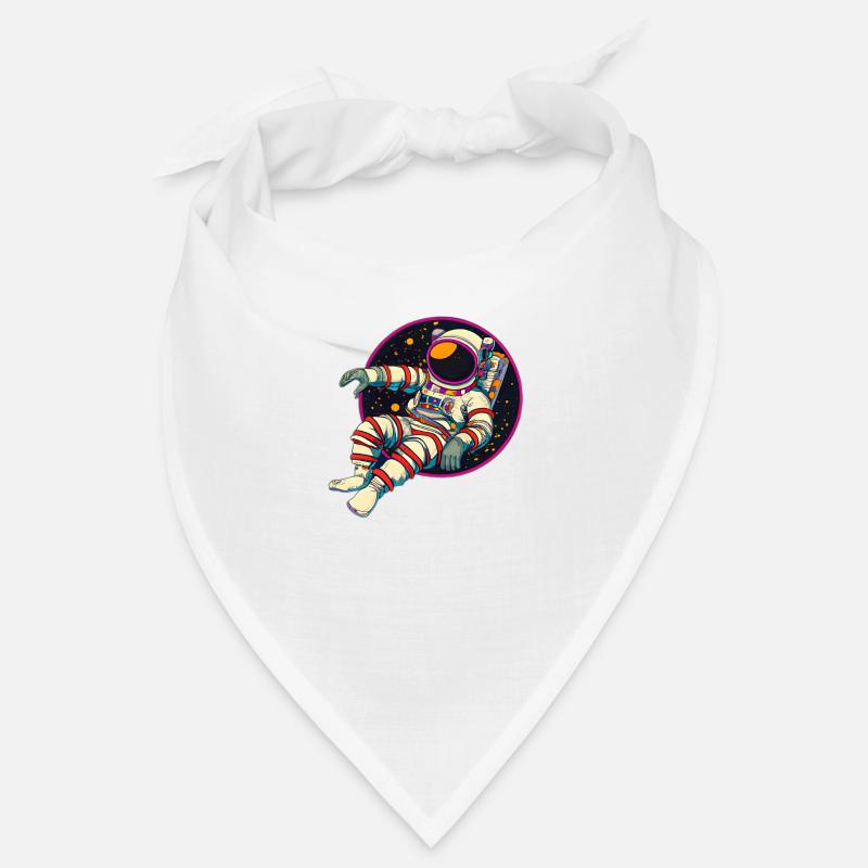 Funky astronaut in space Bandana