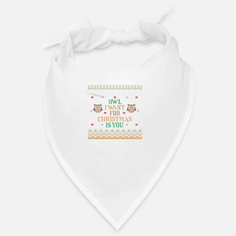 EULE, DIE ICH ZU WEIHNACHTEN WILL IST DU HÄSSLICHER PULLOVER Bandana