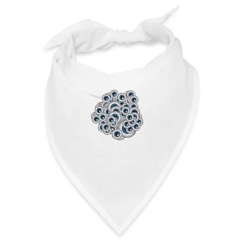 Blickkontakt - Bandana - Weiß - Vorne