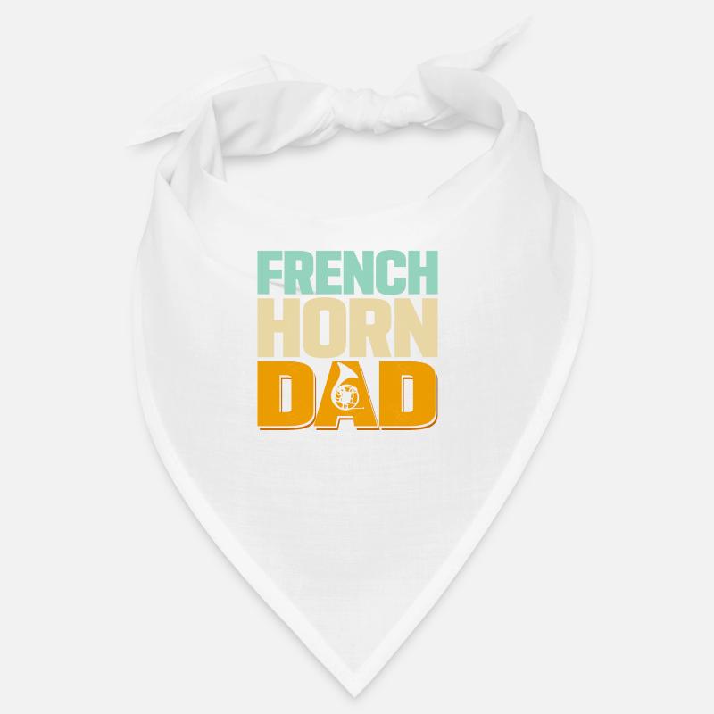Français Horn Dad Corniste Corniste Bandana