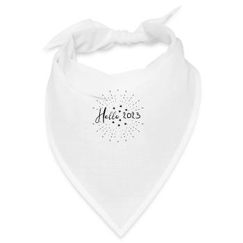 Hello 2023 - Bandana - Weiß - Vorne