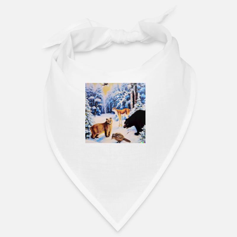 animaux de la forêt Bandana