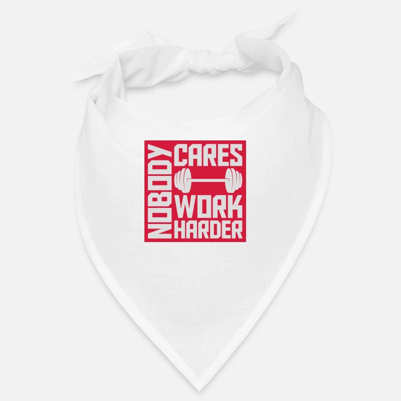 nobody cares work harder Bandana