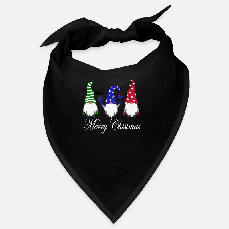 Süße Weihnachtswichtel Bandana