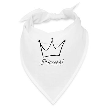 Princess - Bandana - Weiß - Vorne