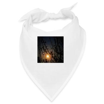 Mond - Bandana - Weiß - Vorne