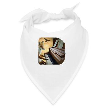 Pianist Fuchs - Bandana - Weiß - Vorne